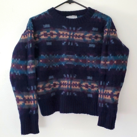 3/$25 Vintage Nomadic Traders pure wool sweater - Picture 6 of 9